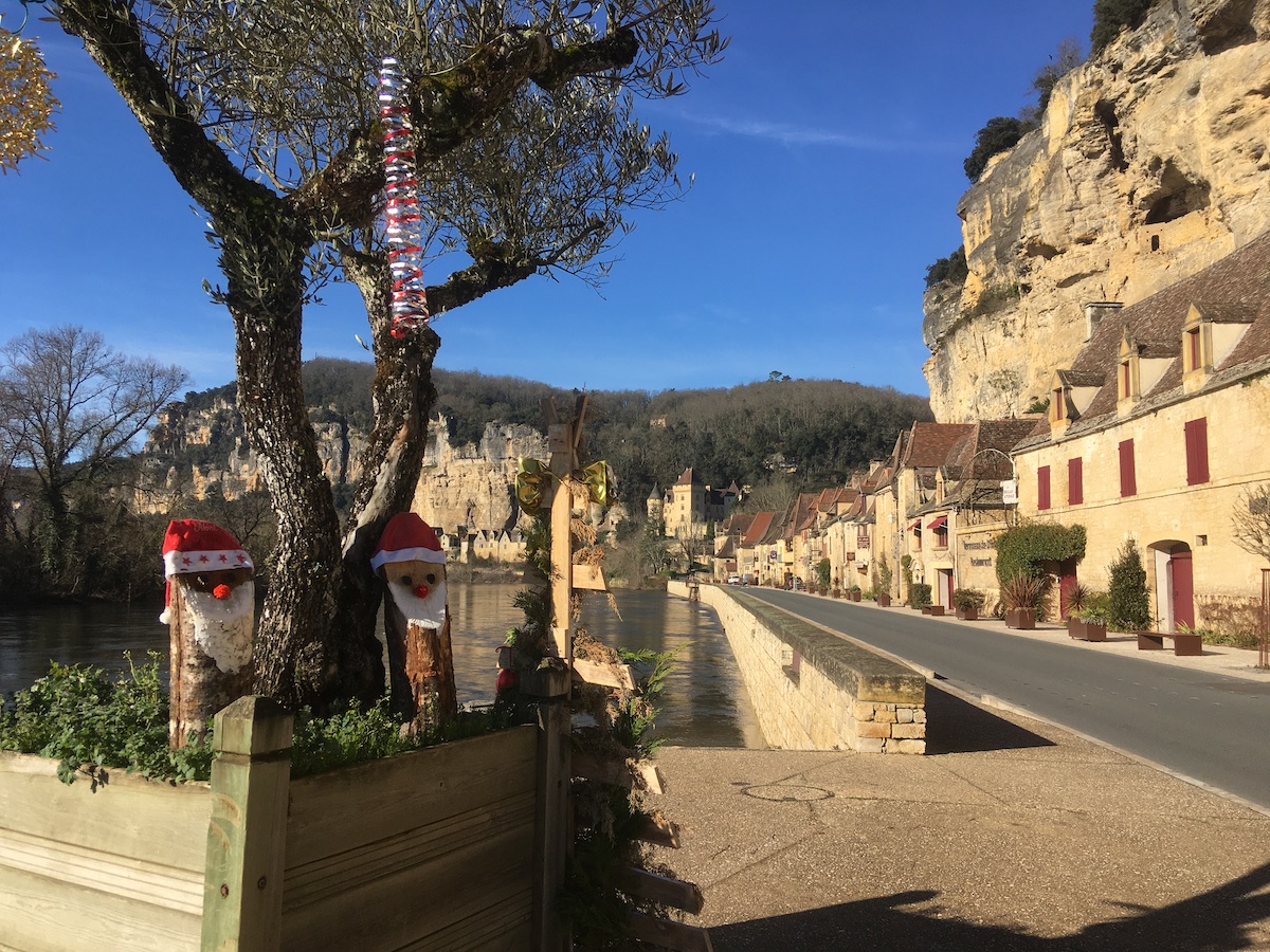 De kade in la Roque Gageac