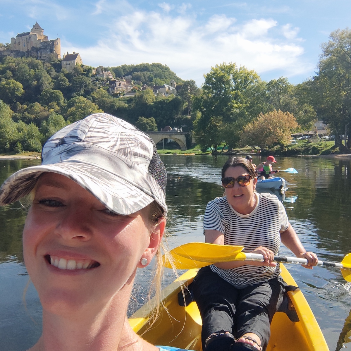 Kanoeën over de Dordogne