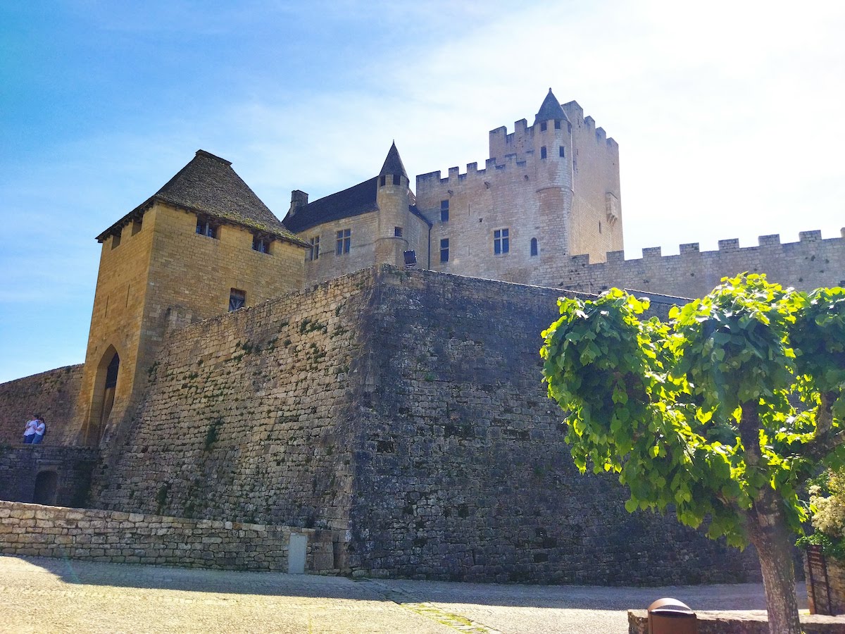 Kasteel Beynac van dichtbij