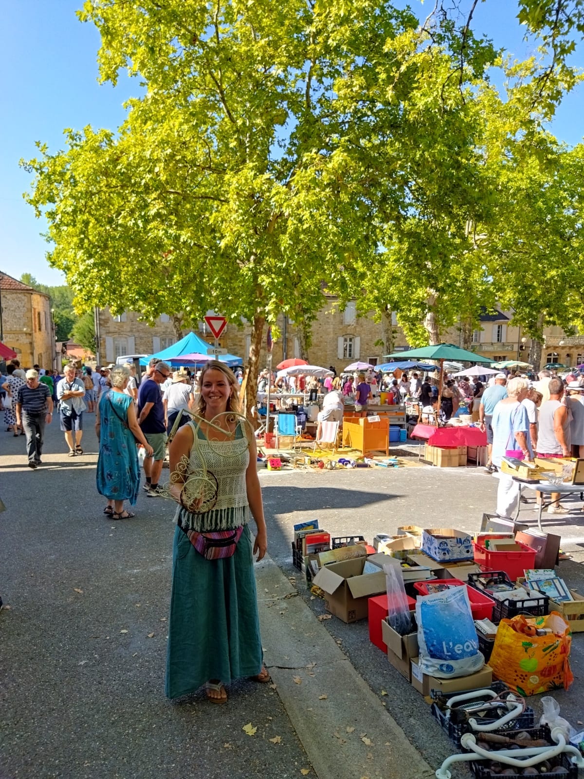 Uitzicht op la Roque Gageac