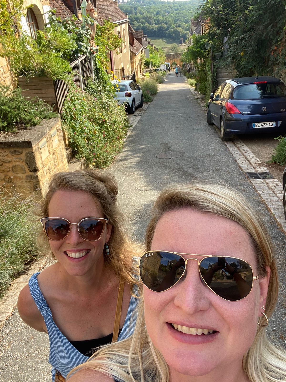 Uitzicht op la Roque Gageac