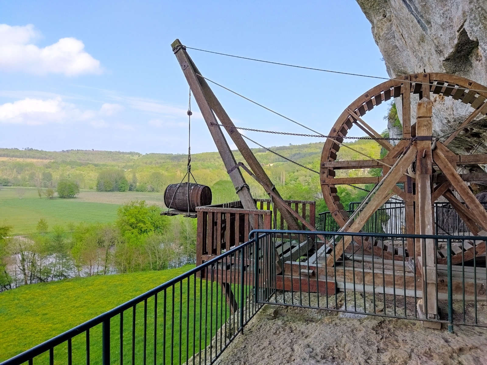 Impressie van La Roque Saint- Christophe