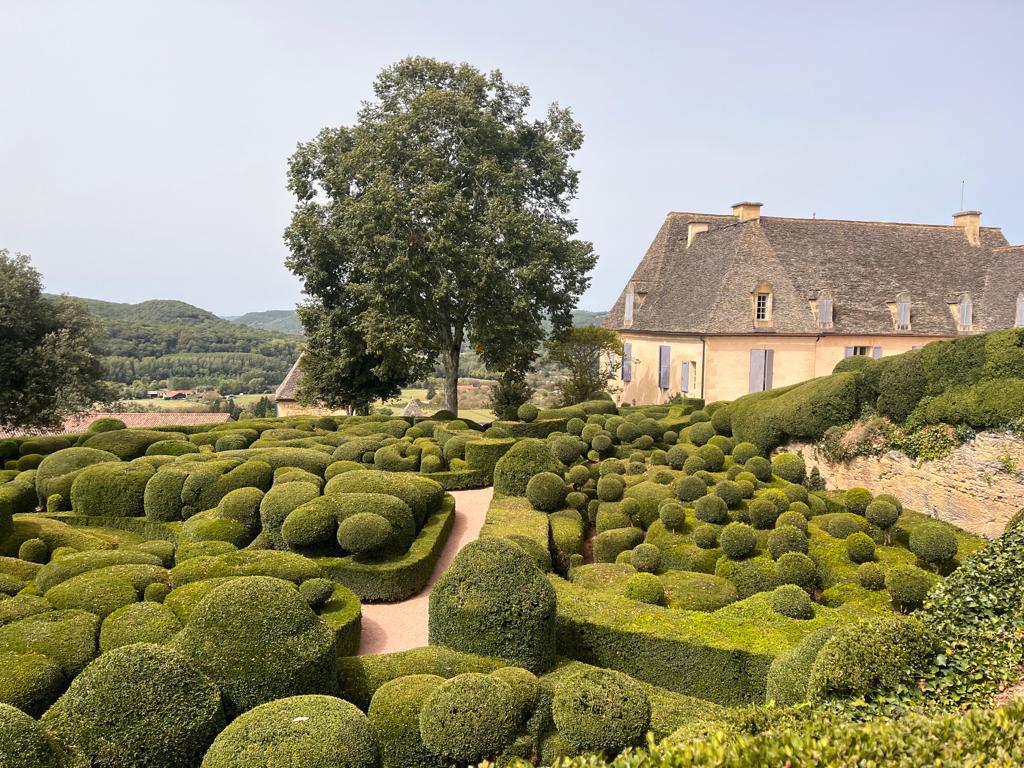 Buxustuinen in Marqueyssac