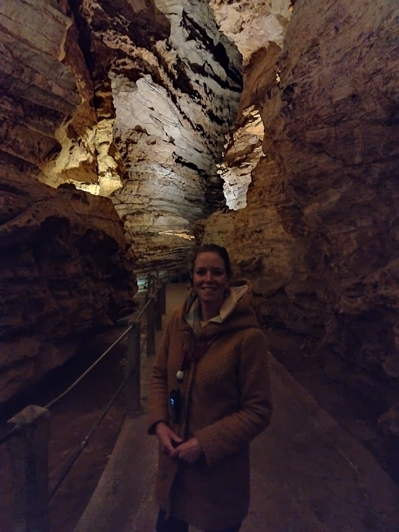 Wandelen door Padirac