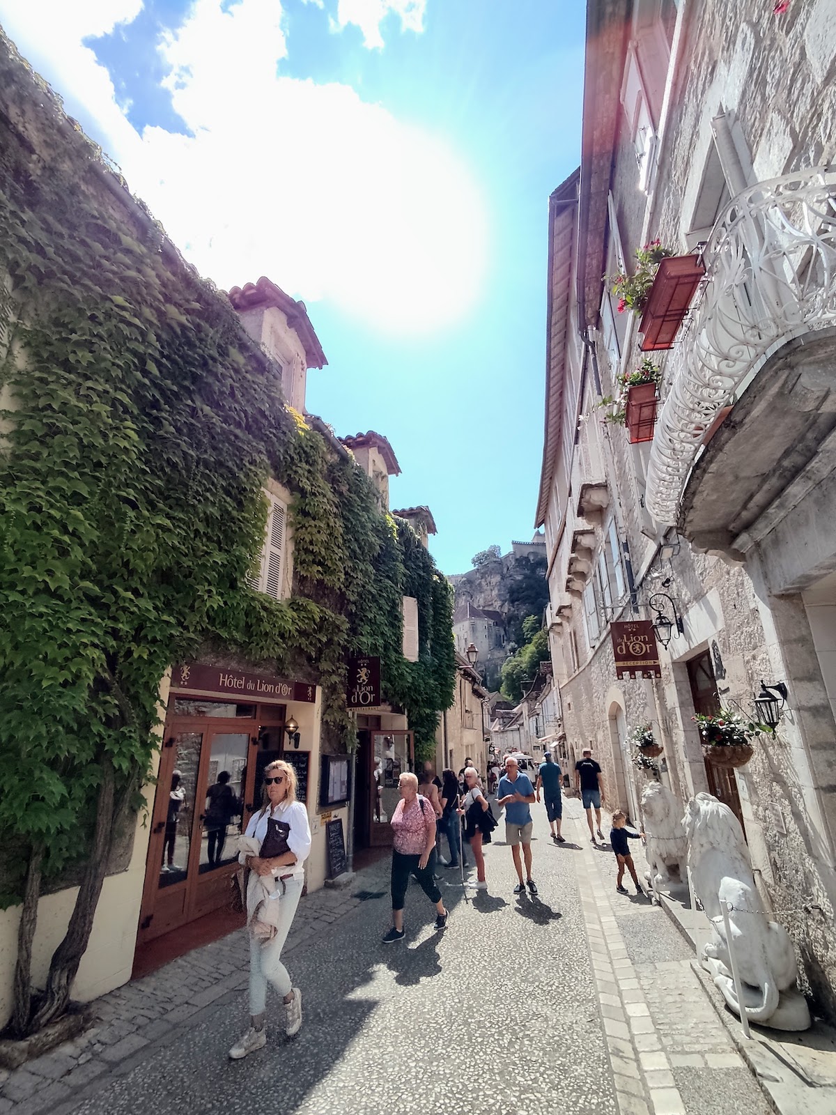 Wandelen in Rocamadour