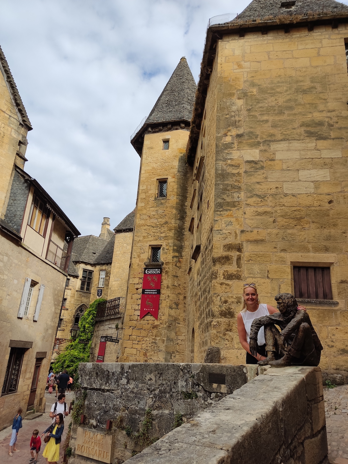 Oude gebouwen in Sarlat