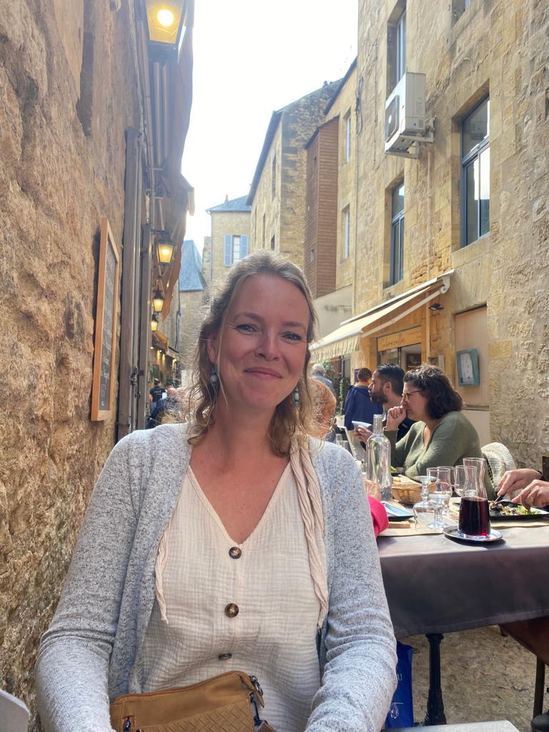 Op een terrasje in Sarlat
