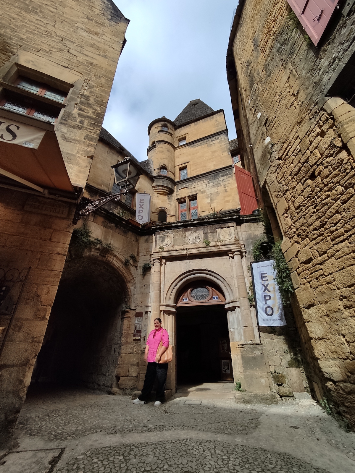 Galerie bezoeken in Sarlat