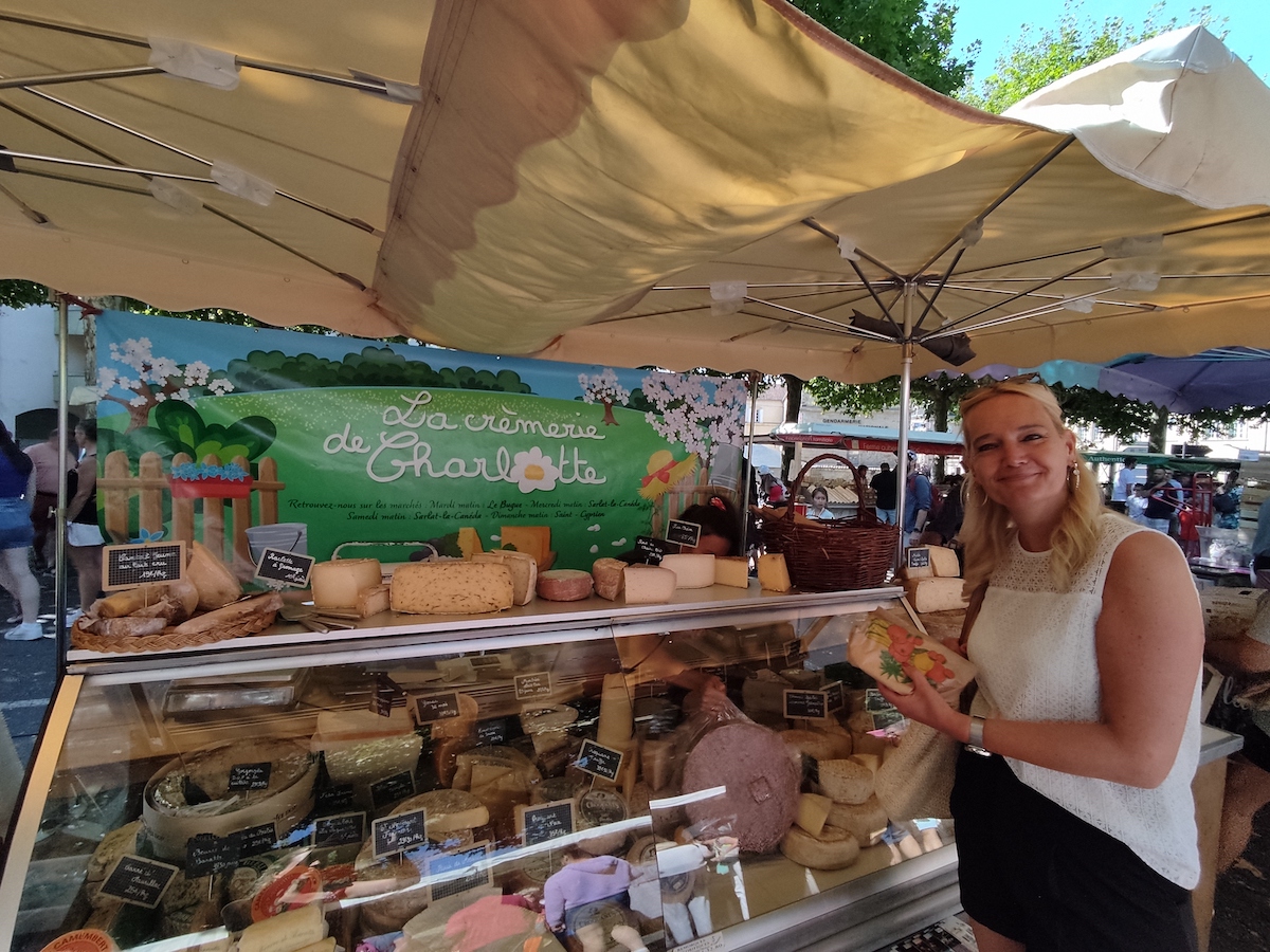 Een markt bezoeken in de Lot